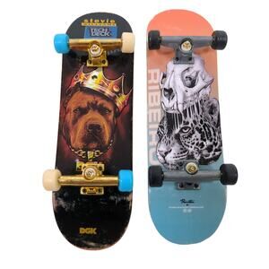 Lot of 2 Tech Deck Fingerboards DGK Stevie Williams & Primitive Ribeiro 96mm